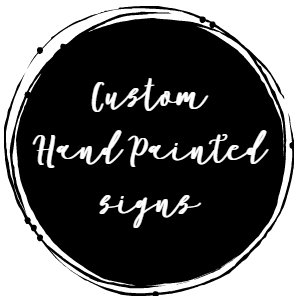 Custom Wood Signs...