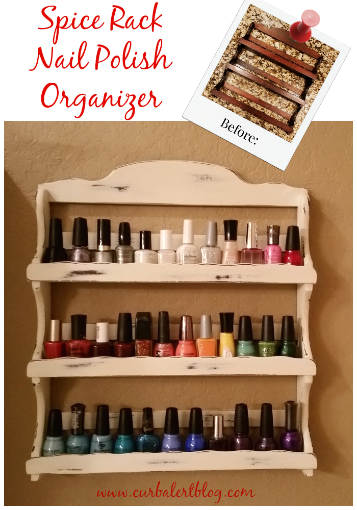 6 Pack Of Shelf Clear Acrylic Nail Polish Wall Rack Organizer Holds (6  Pack) | Fruugo SA