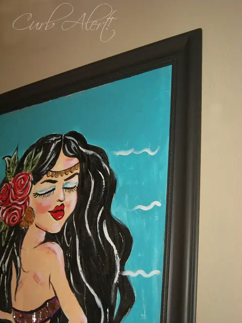 Mermaid {DIY Frame}