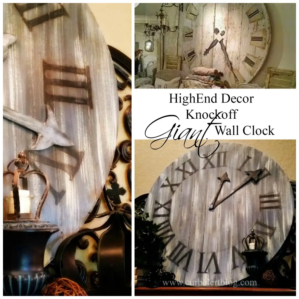Knockoff High End Decor GIANT Wall Clock