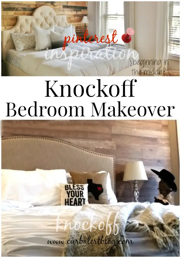 Rock Your Knockoff Pinterest Bedroom Makeover
