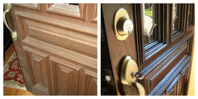 How I Refinished the Front Door
