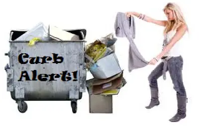 Welcome To Curb Alert Blog Where I Rescue Discarded Treasures