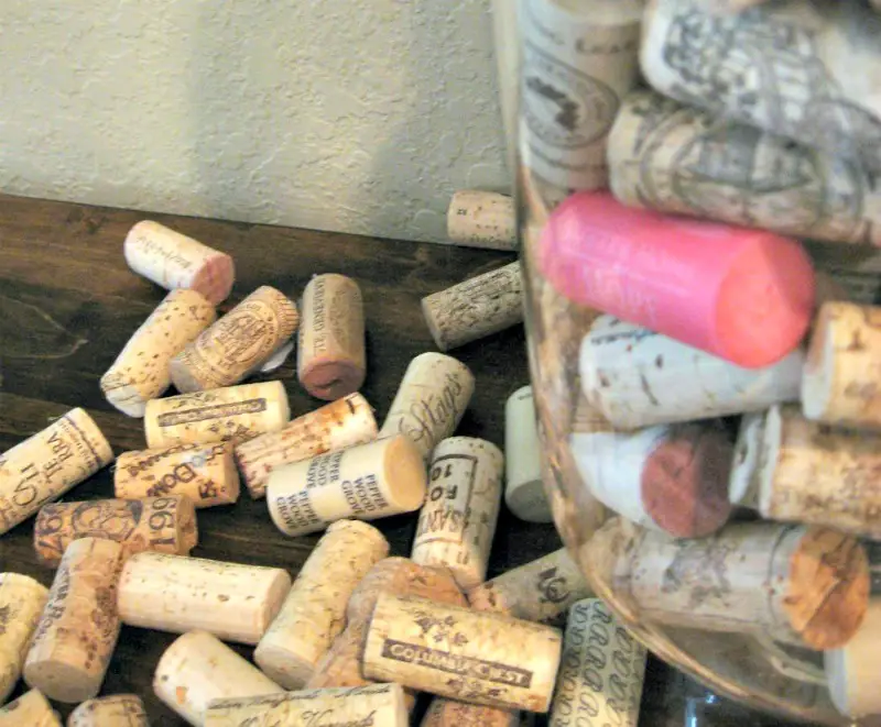 My wine cork collection