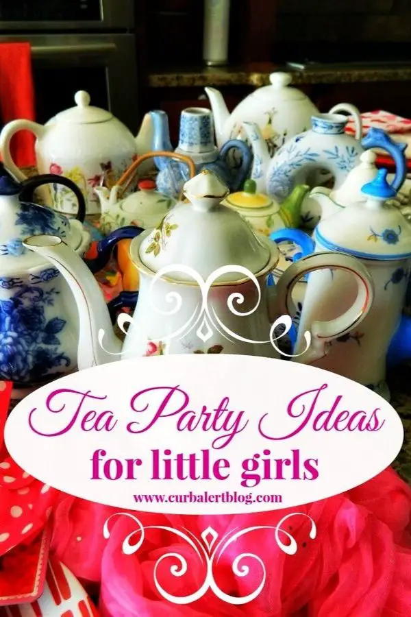 Tea party ideas for little girls